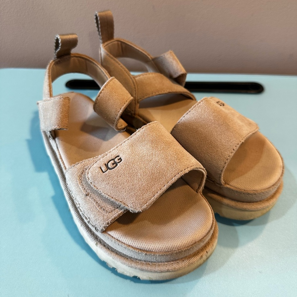 UGG Women Sandals US 5 Beige